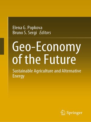cover image of Geo-Economy of the Future